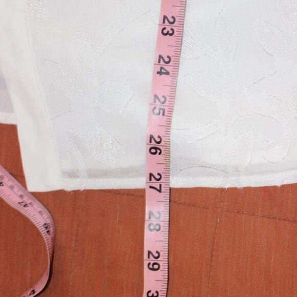 CeCe White Polyester Casual Long Sleeve Shirts Women's Size 3X - Picture 8 of 9